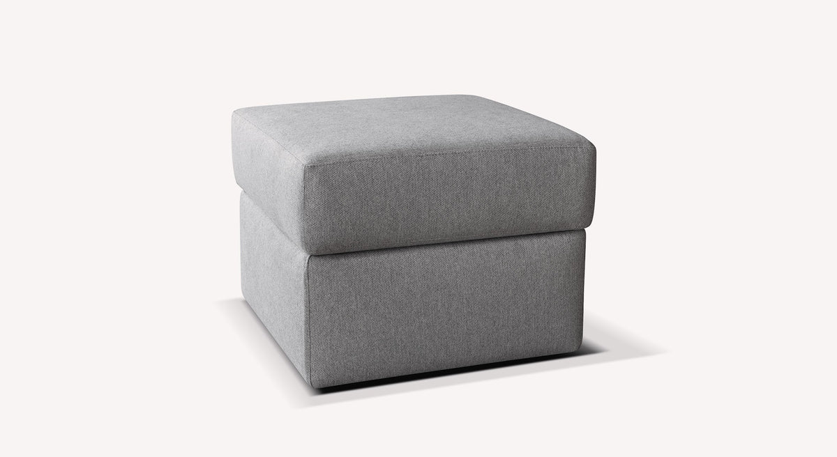 Pouf Coffre DIENNA Gemma Silver
