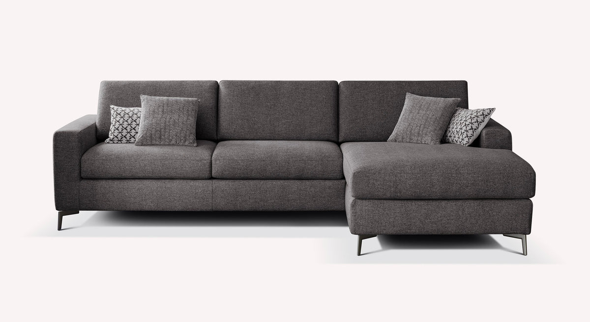Lot canapé angle et pouf LISBONA