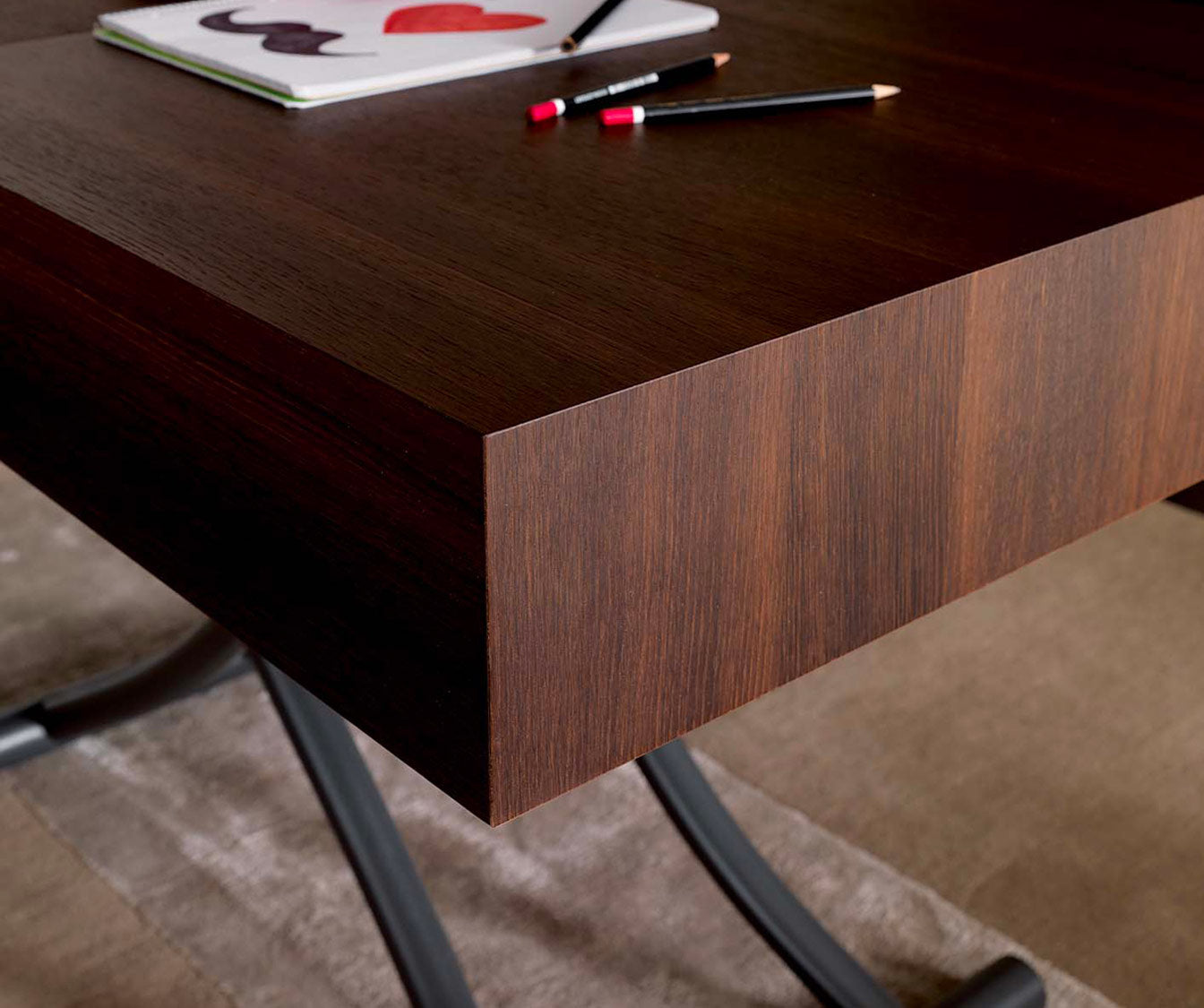 BOX LEGNO Plaqué Rovere wild bianco