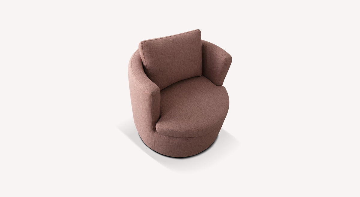 Fauteuil ESATTA Joint Vieux rose