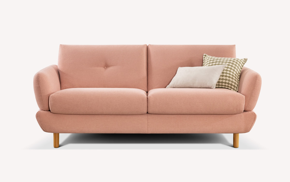 Lot canapé fauteuil et pouf FINN