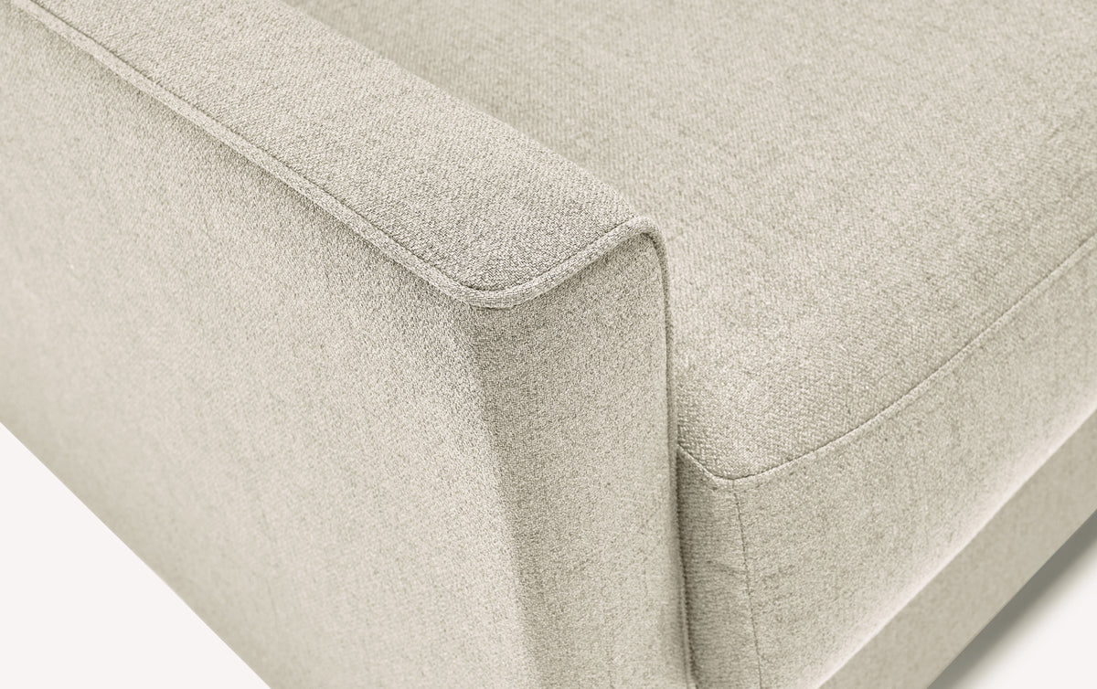 Lot canapé et fauteuil JIMMY Foster Ivoire