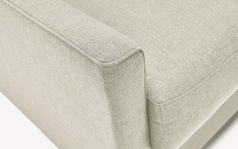 Lot canapé et fauteuil JIMMY Foster Ivoire