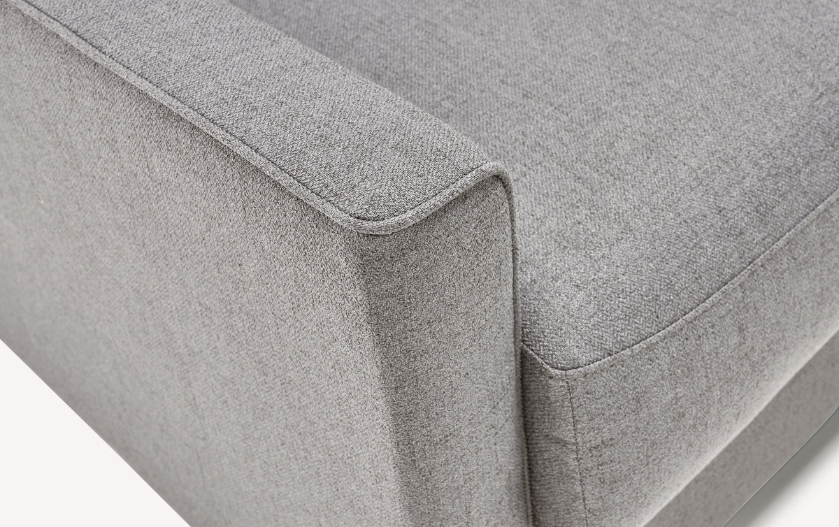 Lot canapé et fauteuil JIMMY Foster Grey
