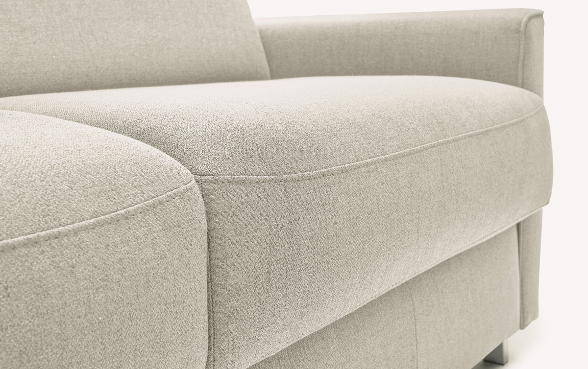 Lot canapé et fauteuil JIMMY Foster Ivoire