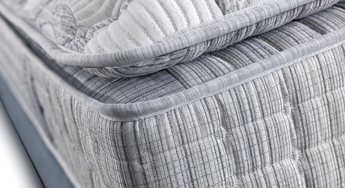 Pack lit coffre, matelas et tête de lit AMSTERDAM Zeugma Beige