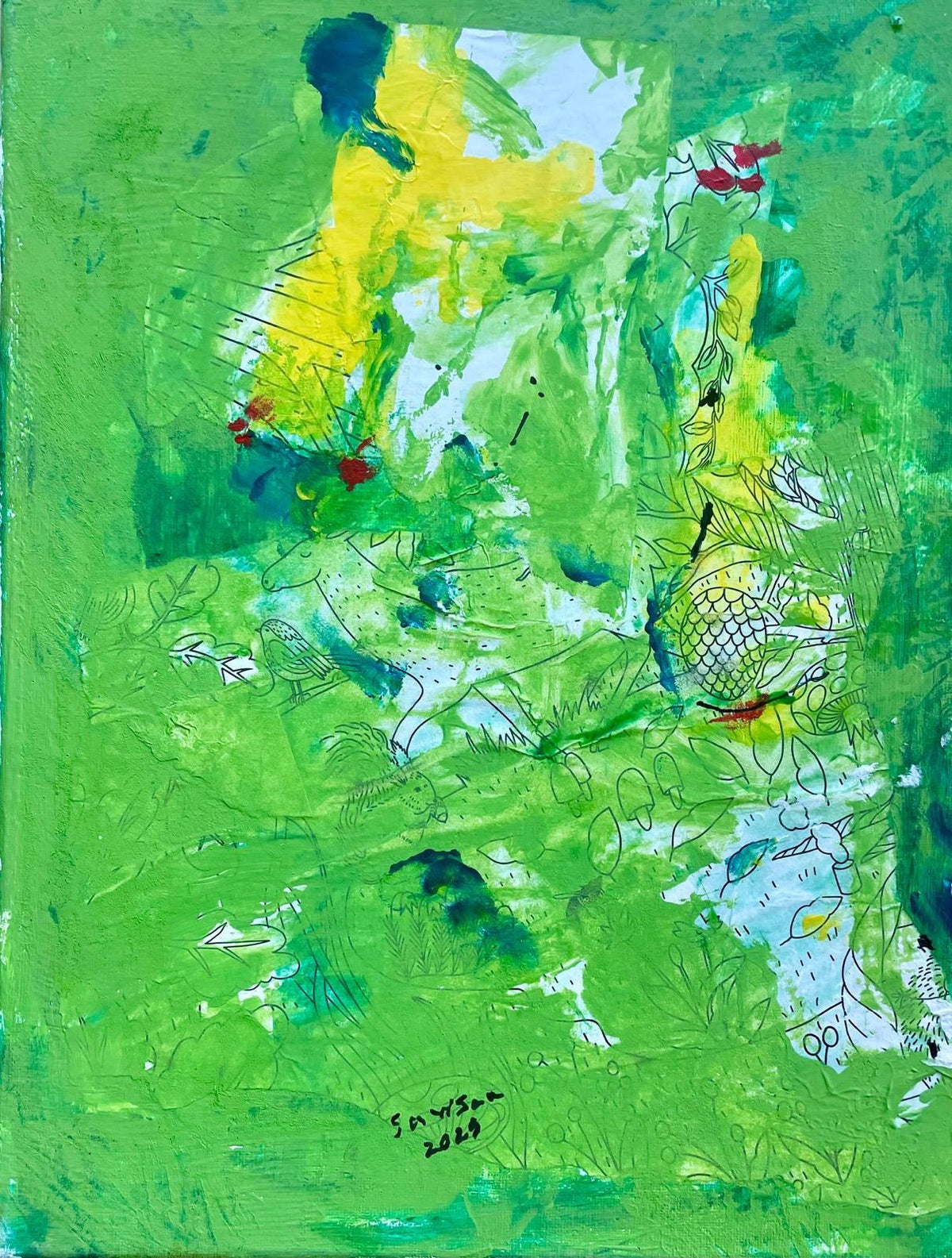Original Acrylic Painting — Ref 0627-153501