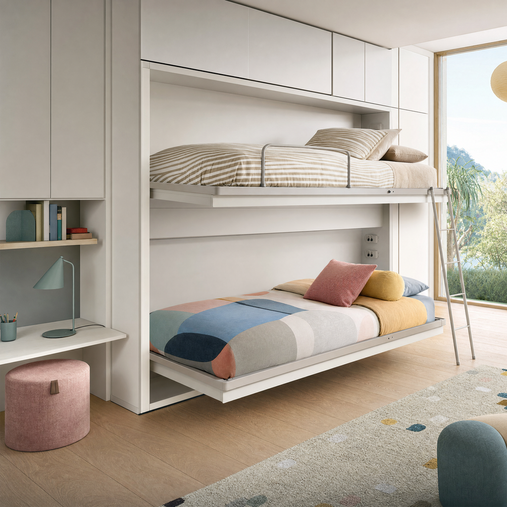 Bunk Wall Bed (open)